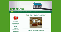 Desktop Screenshot of kpmdental.com
